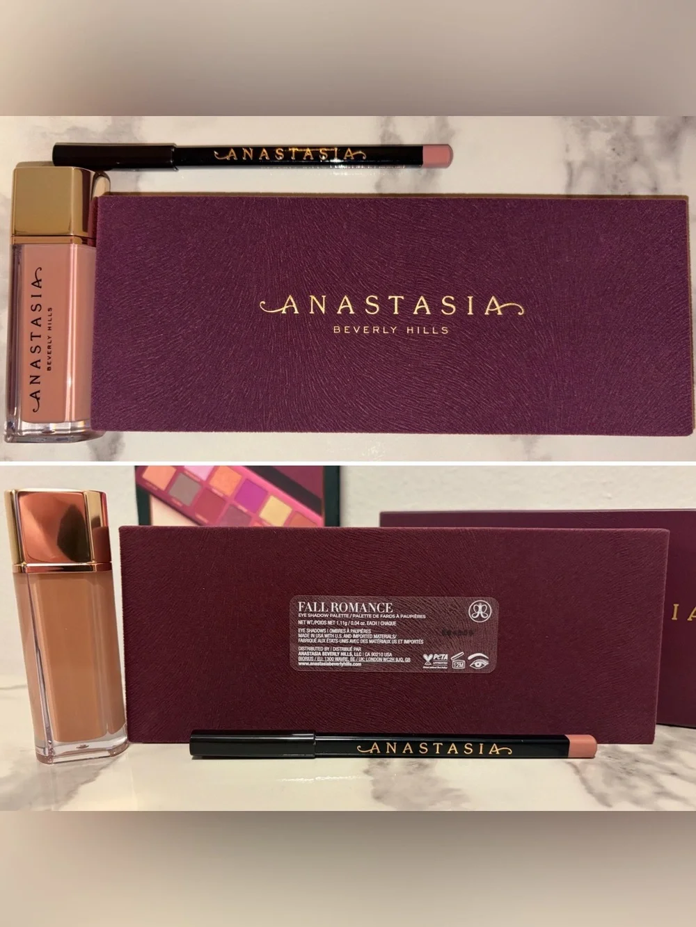 Anastasia Beverly Hills - Fall Romance Deluxe Eye & Lip Trio - New in Box